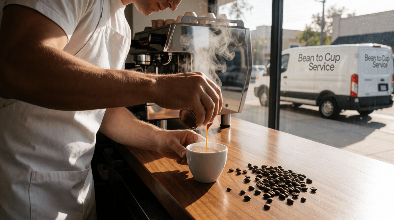 commercial coffee service bean cup tampa fl