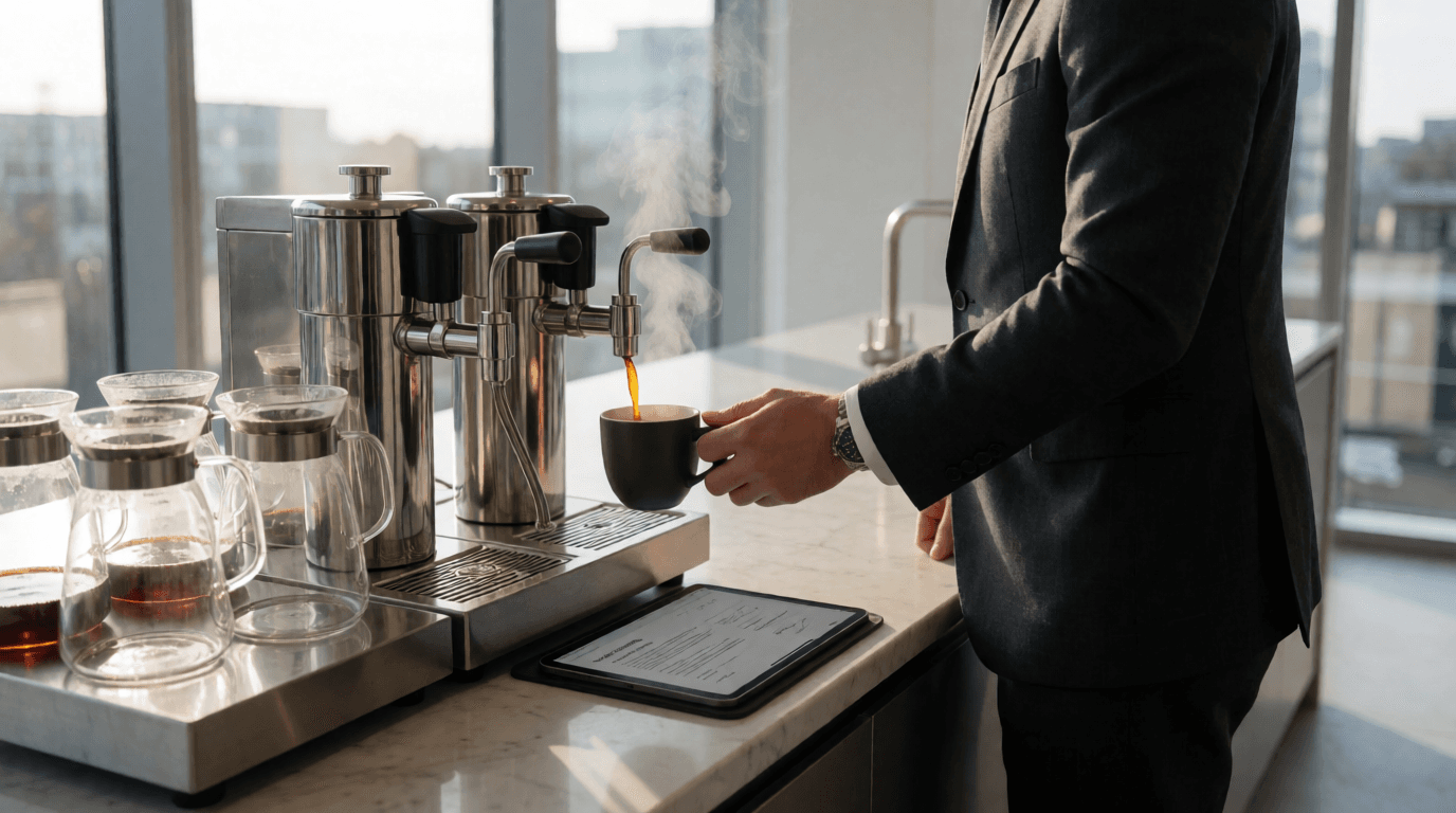 commercial coffee service when choose best managed